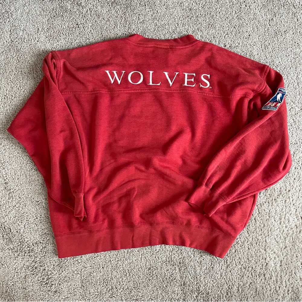 Vintage 90s Chicago Wolves Lee Sport Sweatshirt Crewneck / Size XL - Picture 2 of 8